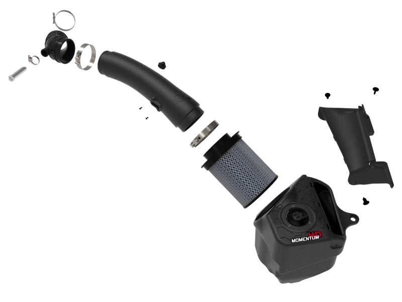 aFe 20-21 Jeep Wrangler (JL) V6-3.0L (td) Momentum HD Cold Air Intake System w/ Pro 10R Media - Burkken Auto Parts
