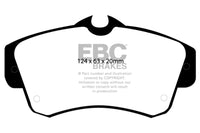 EBC 00-11 Chrysler PT Cruiser 2.4 Greenstuff Front Brake Pads - Burkken Auto Parts