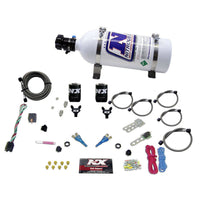Nitrous Express Dodge EFI Full Race Dual Nozzle Nitrous Kit (100-300HP) w/5lb Bottle - Burkken Auto Parts