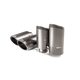 Akrapovic 2018+ Porsche Cayenne V6 (536) Tail Pipe Set (Titanium) - Burkken Auto Parts