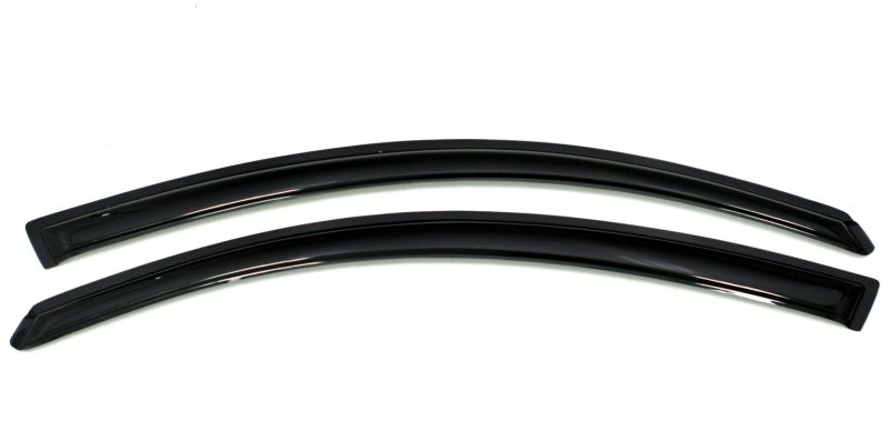 AVS 08-12 Nissan Altima Coupe Ventvisor Outside Mount Window Deflectors 2pc - Smoke - Burkken Auto Parts