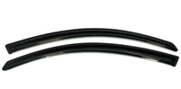 AVS 08-12 Nissan Altima Coupe Ventvisor Outside Mount Window Deflectors 2pc - Smoke - Burkken Auto Parts