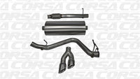 Corsa 14-19 GMC Sierra/Chevy Silv 1500 Reg. Cab/Long Bed 5.3L V8 Polished  Single Side CB Exhaust - Burkken Auto Parts