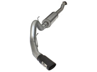 aFe MACHForce XP SS Exhaust 4in Cat-Back w/ Black Tip 2015 Ford F-150 EcoBoost V6 2.7/3.5Ltt - Burkken Auto Parts