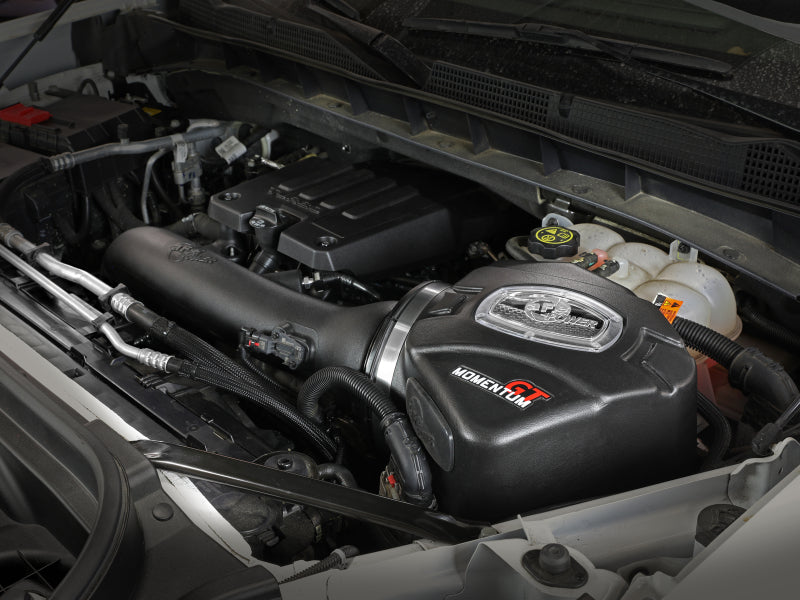aFe Momentum GT Pro DRY S Cold Air Intake System 19-20 GM Silverado/Sierra 1500 2.7L 4 CYL - Burkken Auto Parts