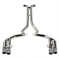 Kooks 18-24 Ford Mustang GT 5.0 3in. Valved Shotgun Cat-Back Exhaust - Carbon Tips - Burkken Auto Parts