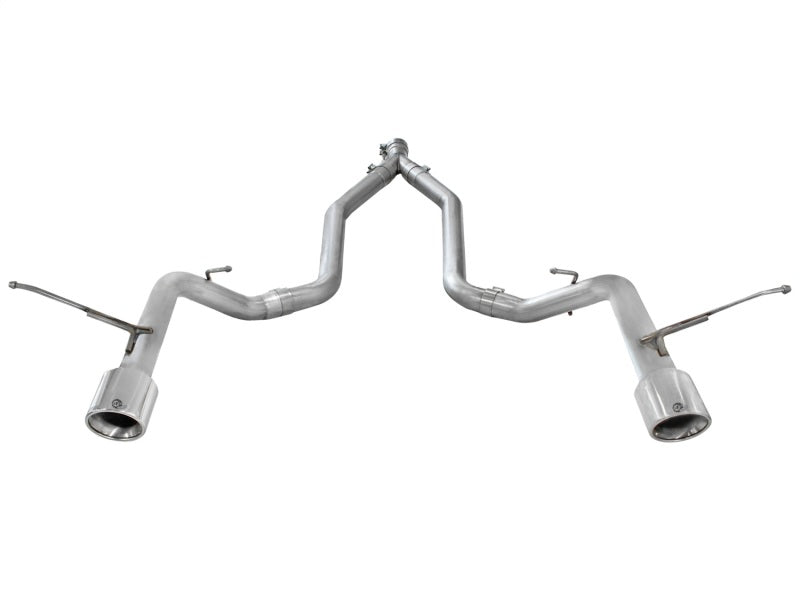 aFe MACHForce XP 14+ Jeep Grand Cherokee V6 3.0L (td) 2.5in DPF-Back 409SS Exhaust w/o Resonators - Burkken Auto Parts