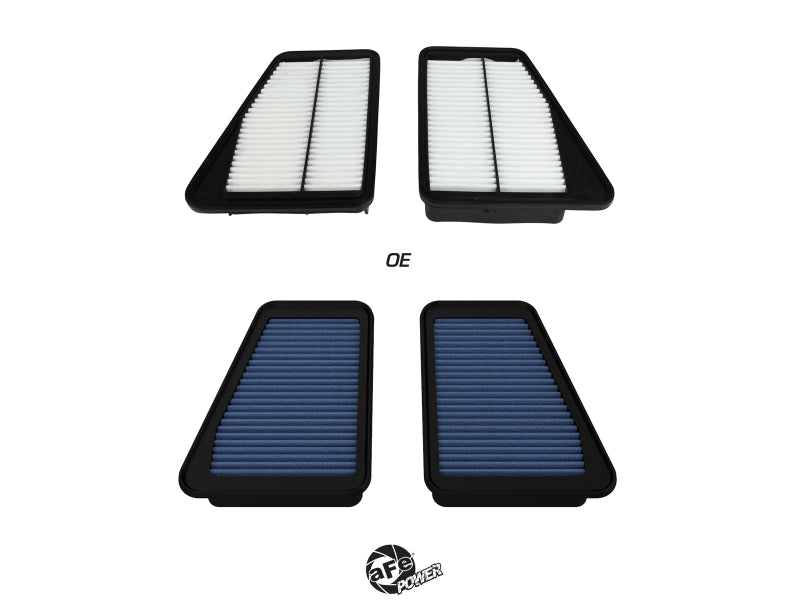 aFe 18-21 Kia Stinger V6-3.3L (tt) Magnum FLOW OE Replacement Air Filter w/ Pro 5R Media - Burkken Auto Parts