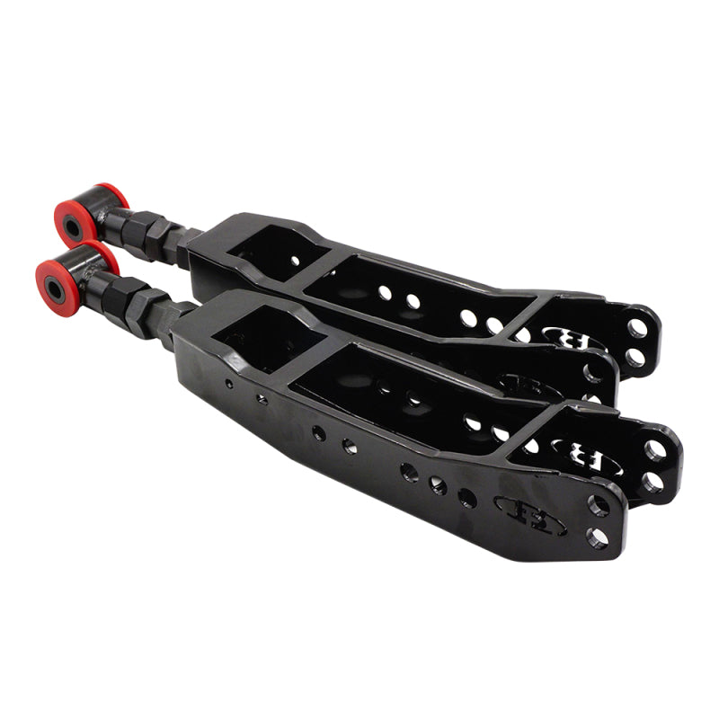 BLOX Racing Rear Lower Control Arms - Black (2013+ Subaru BRZ/Toyota 86 / 2008-2023 Subaru WRX/STI) - Burkken Auto Parts