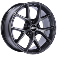 BBS SR 18x8 5x120 ET32 Satin Grey Wheel -82mm PFS/Clip Required - Burkken Auto Parts