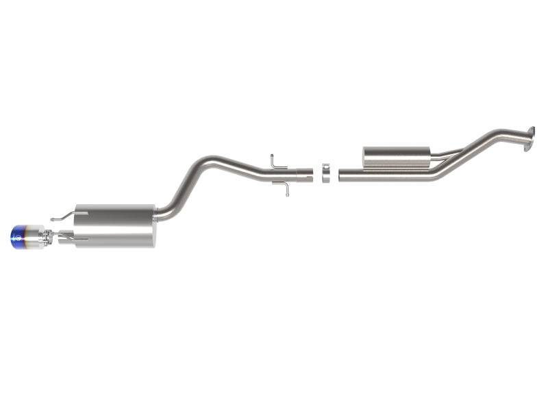 aFe Lexus IS300 01-05 L6-3.0L Takeda Cat-Back Exhaust System- Blue Tip - Burkken Auto Parts