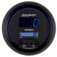 Autometer Cobalt Digital 85.7mm Black Electric Programable Speedometer - Burkken Auto Parts