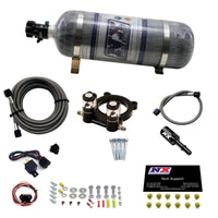 Nitrous Express Ford 2.3L Ecoboost Nitrous Plate Kit w/12lb Bottle - Burkken Auto Parts