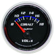 Autometer Cobalt 52mm 8-18 Volts Short Sweep Electric Voltmeter Gauge - Burkken Auto Parts