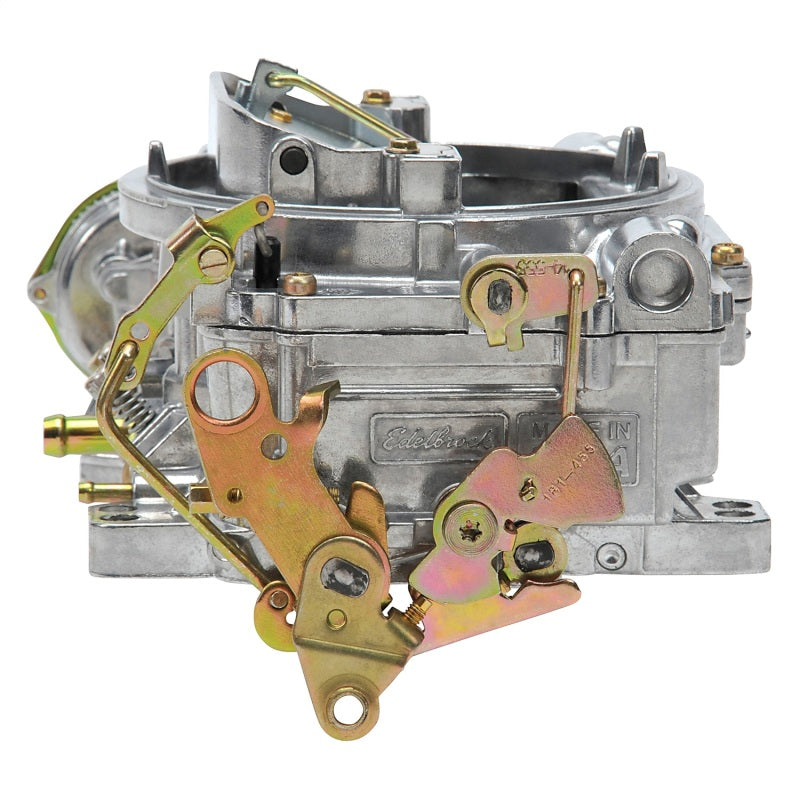 Edelbrock Carburetor Performer Series 4-Barrel 500 CFM Electric Choke Satin Finish - Burkken Auto Parts