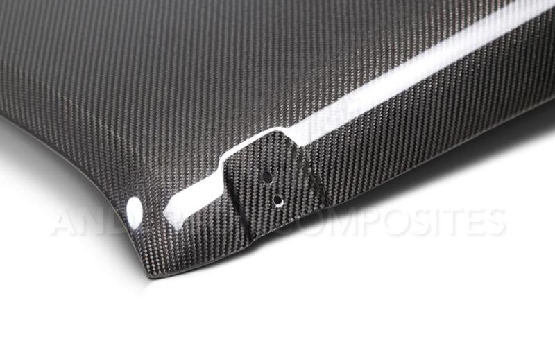 Anderson Composites 07-12 Jeep Wrangler Type-OE Hood - Burkken Auto Parts