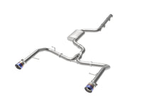 afe 19-21 VW Jetta GLI (MKVII) L4-2.0L (t) MACH Force-Xp 304 SS Cat-Back Exhaust System Blue Tips - Burkken Auto Parts