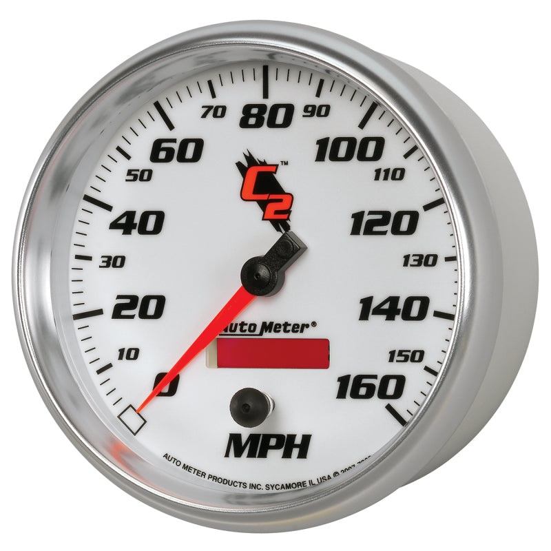 Autometer C2 5 inch 160MPH In-Dash Electronic Programmable Speedometer - Burkken Auto Parts