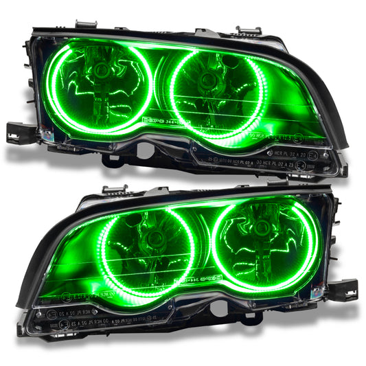 Oracle 99-01 BMW 3 Series Coupe HL - (Halogen) - ColorSHIFT w/ Simple Controller