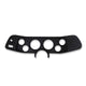 Autometer 70-78 Camaro Direct Fit Gauge Mount 3-3/8in x2 / 2-1/16in x4 - Burkken Auto Parts