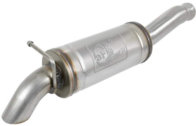 aFe Rock Basher 2.5in 409SS Cat-Back Exhaust System 18-21 Jeep Wrangler (JL) V6 3.6L - Burkken Auto Parts