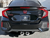 aFe Takeda 3in 304 SS Cat-Back Exhaust System w/ Polished Tips 2017 Honda Civic Si I4 1.5L (t) - Burkken Auto Parts