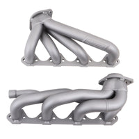 BBK 87-95 Ford F150 Truck 5.8 351 Shorty Unequal Length Exhaust Headers - 1-5/8 Titanium Ceramic - Burkken Auto Parts
