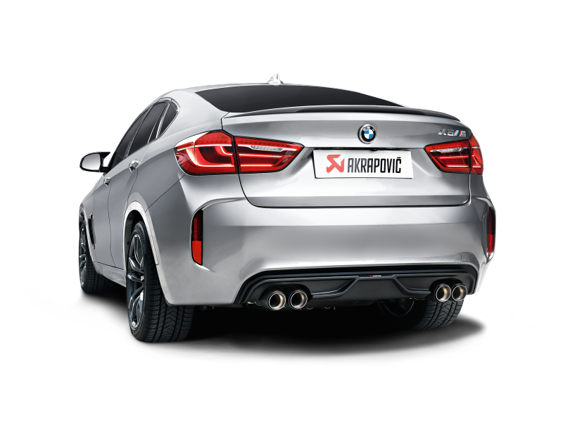Akrapovic 15-17 BMW X5M (F85) Rear Carbon Fiber Diffuser - Matte - Burkken Auto Parts
