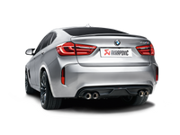 Akrapovic 15-17 BMW X5M (F85) Rear Carbon Fiber Diffuser - Matte - Burkken Auto Parts