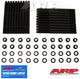 ARP Ford Fontana SVO Block w/Yates Heads 12pt Head Bolt Kit - Black - Burkken Auto Parts