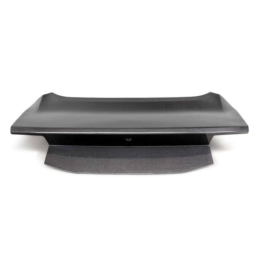 Anderson Composites 2024 Ford Mustang Type-AO Double Sided Carbon Fiber 1-Piece Decklid - Burkken Auto Parts