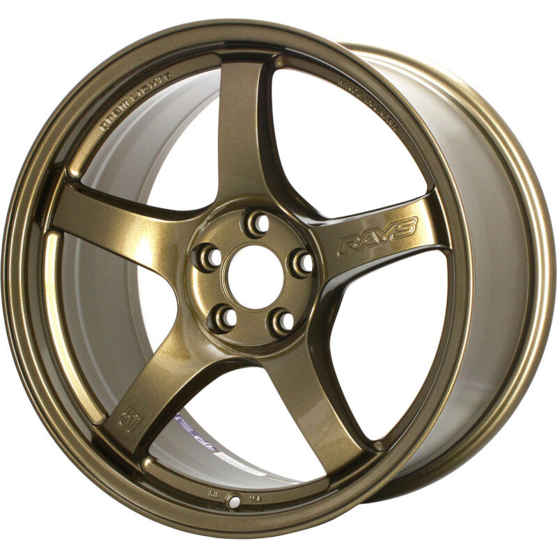 Gram Lights 57CR 19x9.5 +45 5x120 Almite Gold Wheel - Burkken Auto Parts