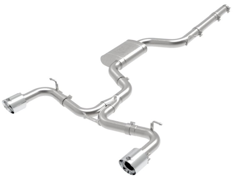 aFe MACHForce XP 3in-2.5in SS Exhaust Cat-Back 18-19 Volkswagen GTI (MK7.5) L4-2.0L (t) - Polished - Burkken Auto Parts