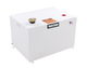 Tradesman Steel Rectangular Liquid Storage Tank - White - Burkken Auto Parts