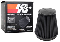 K&N Universal Rubber Filter Round Tapered 6in Flange ID x 7.5in Base OD x 5.25in Top OD x 8in Height - Burkken Auto Parts