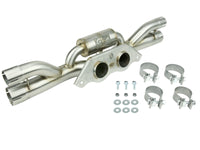aFe Power MACHForce XP 304 Stainless Secondary Muffler Delete Pipe 14-19 Porsche 911 GT3 3.8L/4.0L - Burkken Auto Parts