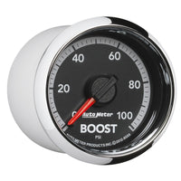 Autometer Gen4 Dodge Factory Match 52.4mm Mechanical 0-100 PSI Boost Gauge - Burkken Auto Parts