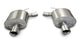 Corsa 2009-2014 Cadillac CTS Sedan V 6.2L V8 Polished Sport Axle-Back Exhaust - Burkken Auto Parts