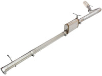 aFe MACHForce XP Exhaust 3in-3.5in SS Single Side Ext CB w/ Polish Tip 99-04 Ford F-250 V8 5.4L/6.8L - Burkken Auto Parts