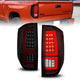 ANZO 2014-2021 Toyota Tundra LED Taillights Black Housing/Smoke Lens - Burkken Auto Parts