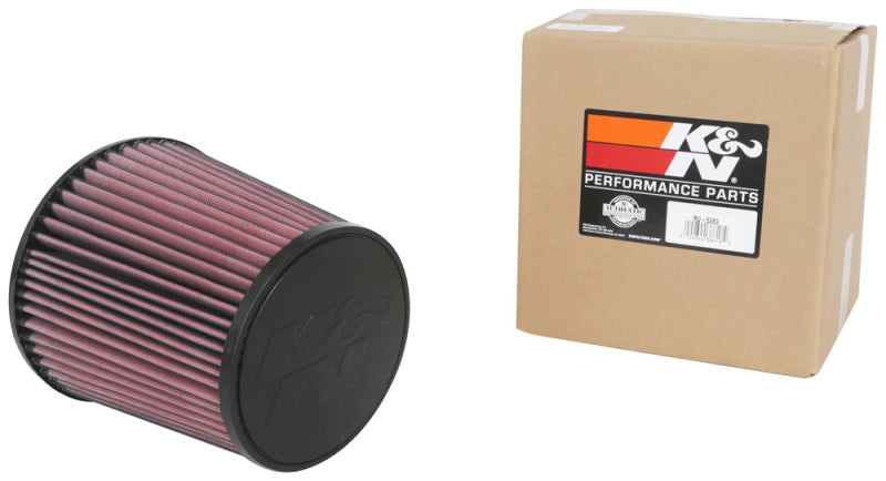 K&N Universal Air Filter 4-1/2in Flange / 8in Base / 6-5/8in Top / 8in Height - Burkken Auto Parts