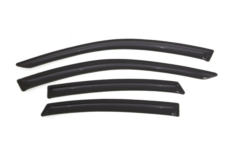AVS 13-18 Nissan Altima Ventvisor Outside Mount Window Deflectors 4pc - Smoke - Burkken Auto Parts