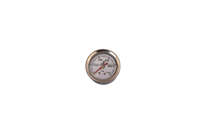 Aeromotive 0-100 PSI Fuel Pressure Gauge - Burkken Auto Parts