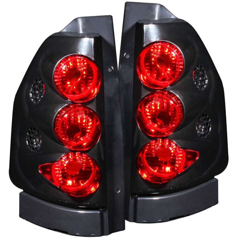 ANZO 2002-2008 GMC Envoy Taillights Black - Burkken Auto Parts