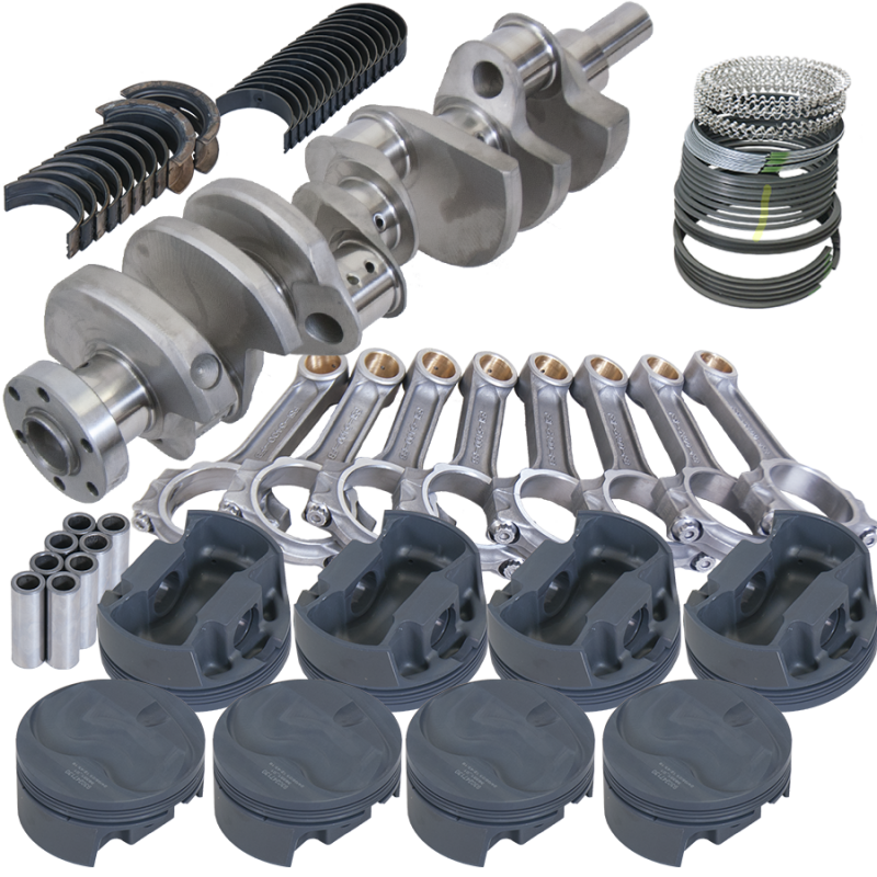 Eagle Ford 289/302 3.400in Crank 5.400in I-Beam Rods 7cc Dome 4.030in Pistons Rotating Assembly - Burkken Auto Parts