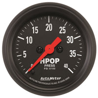 Autometer Z Series 2-1/16in 4K PSI High Pressure Oil Pump Gauge w/ Digital Stepper Motor - Burkken Auto Parts