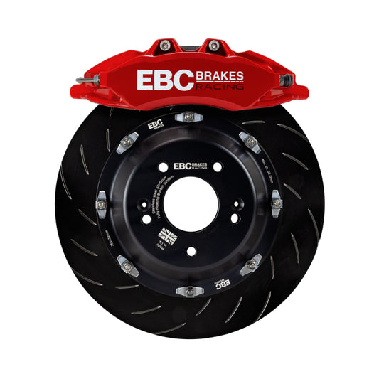 EBC Racing 07-13 BMW M3 (E90/E92/E82) Red Apollo-6 Calipers 380mm Rotors Front Big Brake Kit - Burkken Auto Parts