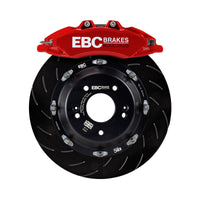 EBC Racing 2023+ Nissan 400Z Red Apollo-6 Calipers 355mm Rotors Front Big Brake Kit - Burkken Auto Parts