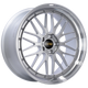BBS LM 21x10 5x120 ET38 Diamond Silver Center Diamond Cut Lip Wheel -82mm PFS/Clip Required - Burkken Auto Parts