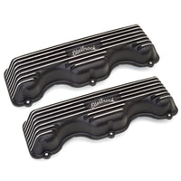 Edelbrock Valve Cover Classic Series Chevrolet W 348/409 CI V8 Black - Burkken Auto Parts